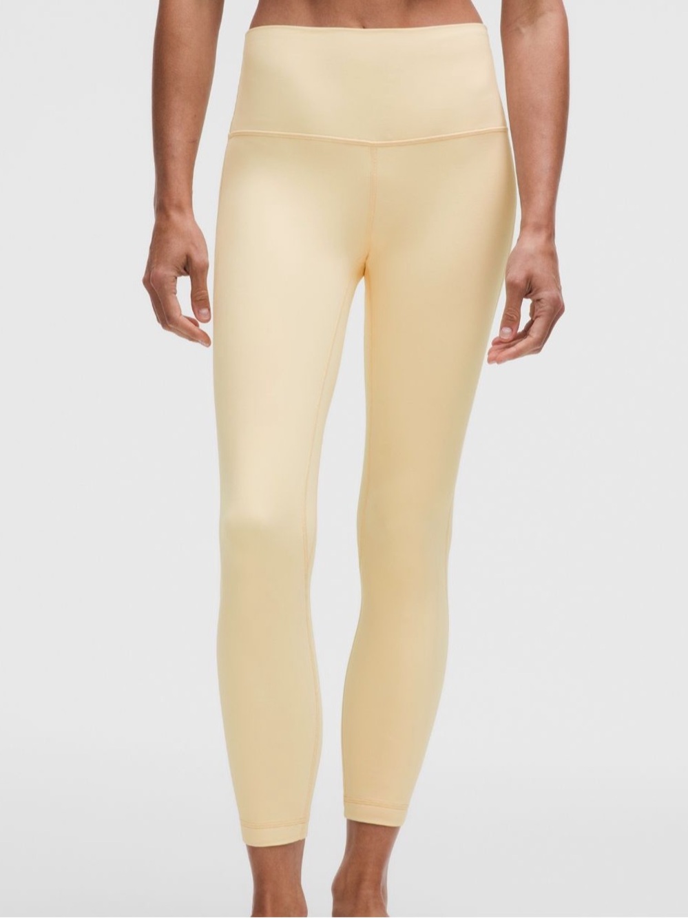 NWT LULULEMON Align HR Pant 25” Butter Cream Yellow